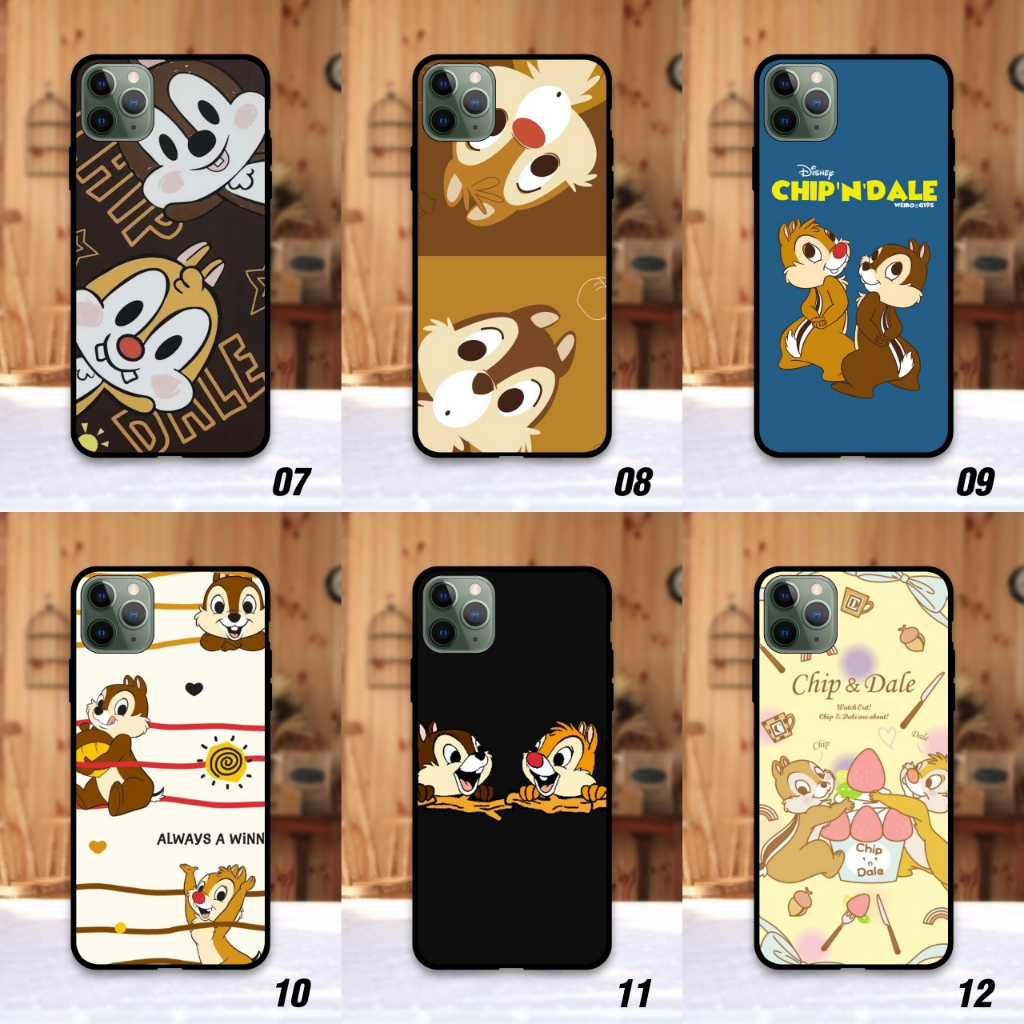 Realme 3 5 6 7 8 9i เคส Chip and dale