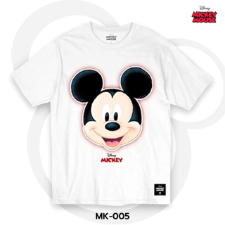 Power 7 Shop เสื้อยืดการ์ตูน มิกกี้เมาส์ ลิขสิทธ์แท้ DISNEY (MK-005)