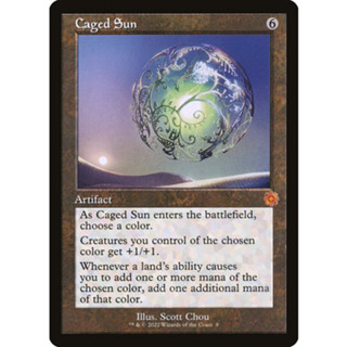 [MTG] Caged Sun (#009) (Retro Frame) [BRO] [LAND] [MYTHIC] [NORMAL] [ENG] (การ์ดเมจิค / Magic the Gathering)