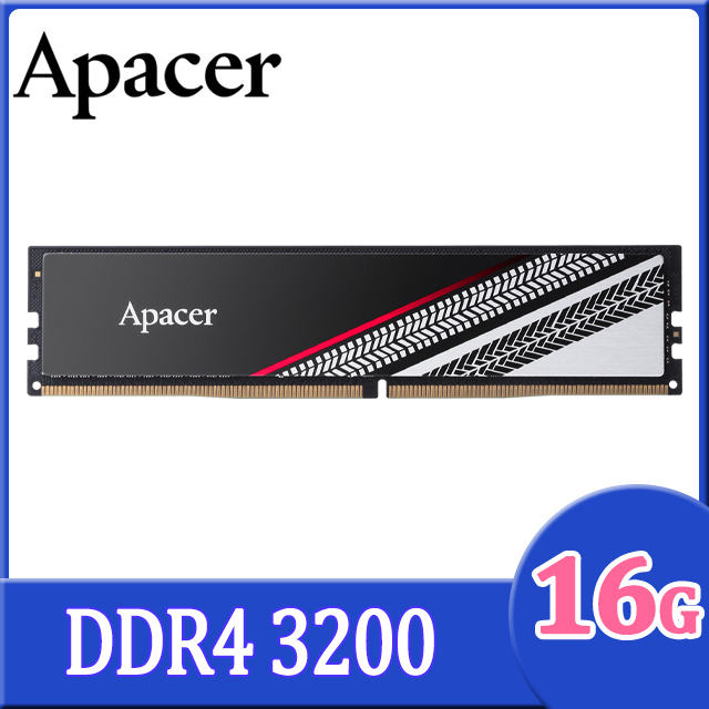 8GB / 16GB (8GBx1) (16GBx1) DDR4 3200MHz RAM (แรมพีซี) APACER TEX (AH4U16G32C28YTBAA1) (AH4U08G32C28YTBAA1)