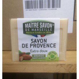 สบู่มาร์เซย์ ซาวอนเดอโพรวองซ์เอ็กซ์ตราดุชอัลมอนด์ดูซ (สวีทอัลมอนด์) ขนาด 200 กรัม