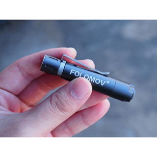 ไฟฉายเล็ก Folomov EDC C1 แถมแบต 10440 Nichia500K HighCri&gt;80