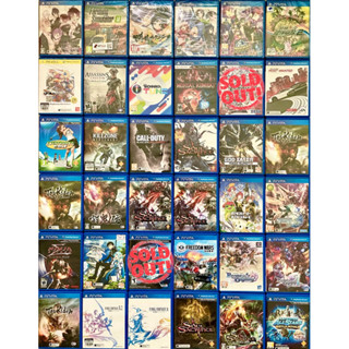 แผ่นเกม Ps Vita มือหนึ่ง/มือสอง Group (1) / final fantasy / ninja gaiden / persona 4 / hot shots golf / tearaway / deemo