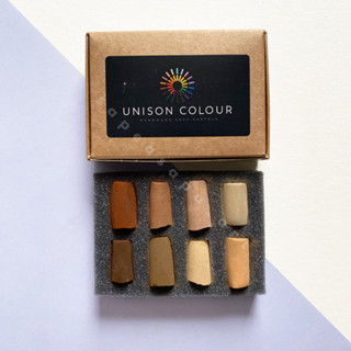 เซตสีชอล์คพาสเทล Unison Colour เซต 8 สี Natural Earth