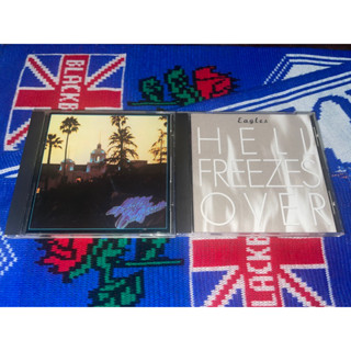 cd แท้!!! Eagles : hotel california + Hell Freezes Over สภาพใหม่ๆ made in usa