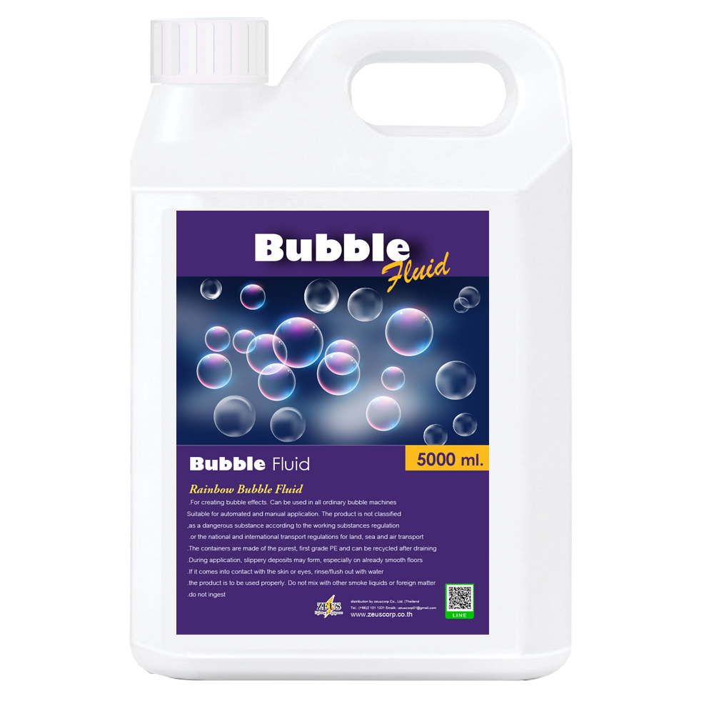 ส่งด่วน! มีของ น้ำยาฟองสบู่ 5000 มล Bubble นำ้ยาฟองสบู่ น้ำยาบับเบิ้ล 5 ลิตร นำ้ยาเป่าฟองพ่นฟองสบู่ ทำฟองสบู๋