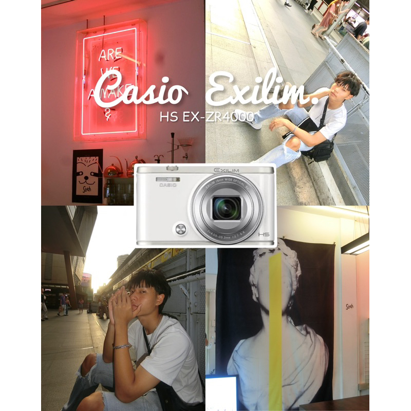 กล้องดิจิตอลเก่า Casio Exilim  EX-ZR4000 💕✨⛵️