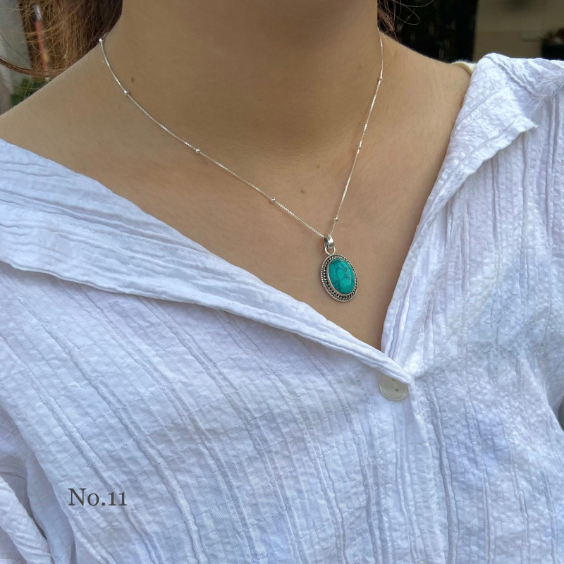 สร้อยคอเงินแท้ 925 (ลายที่ 8-14 แบบบาง) ของร้าน chawis.sister ✨ ราคา ถูกที่สุด ดีลบีเคเค แกลเลอรีภาพที่ 3