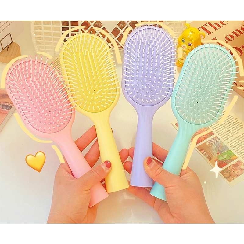 HH43-8 หวีแปรงสีพาสเทลขนาดใหญ่ [11] R5-4
