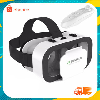 VR SHINECON Glasses Virtual Reality Mini 3D Glasses Home Privatetheater 4.7-6.5 Inch Smart