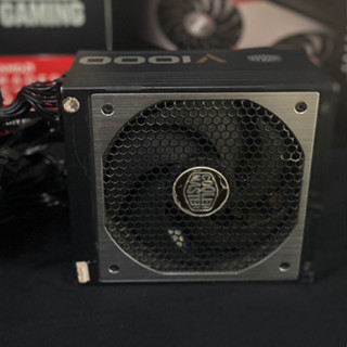 พาวเวอร์ : POWER SUPPLY COOLER MASTER V1000 - 1000W +80 PLUSGOLD เป็นสินค้ามือสอง ขาดสายโมเลต มีประกันร้านให้ 14 วัน