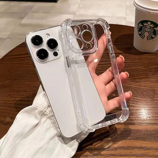 🔥เคสใส🔥ใช้สำหรับ iPhone 17 17Pro Max 16Pro Max 15 pro Max14 14Pro Max 13 13pro max i12 12pro max i11 11pro max กันกระแทก