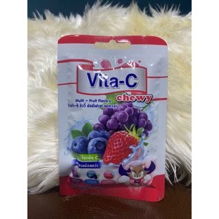 vita-c chewy ไวต้า-ซี ชิววี่ มัลติฟรุต เฟลเวอร์