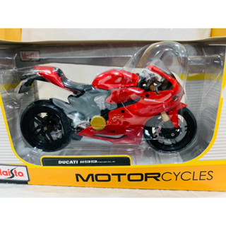 Maisto Motorcycle Model 1:12 Red Ducati 1199 Panigale Motorcycle DieCast Model