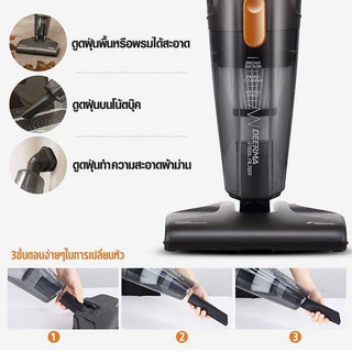 filter Dx115C [3ชิ้นส่ง34.-/ชิ้น]ไส้กรองเครื่องดูดฝุ่น ฟรีฟองน้ำ Deerma รุ่น DX115C ฟิวเตอร์ Filter