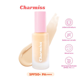 รองพื้นงานผิว ชาร์มิส ชาร์มิ่ง Charmiss Charming Glow Longwear Foundation SPF50+ ขนาด 30g