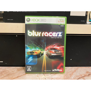 แผ่นแท้ (XBOX360) Blur Racerz โซนญี่ปุ่น สภาพดี คู่มือใบแนบตามรูป