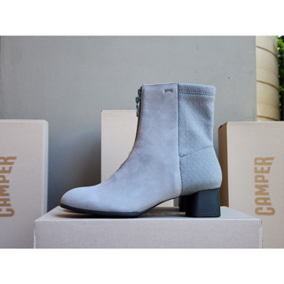 Camper Katie Grey Ankle Boots