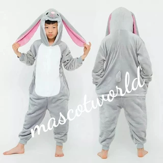 ชุดมาสคอตกระต่ายหูยาว เด็กและผู้ใหญ่ ชุดกระต่าย สินค้าพร้อมส่ง