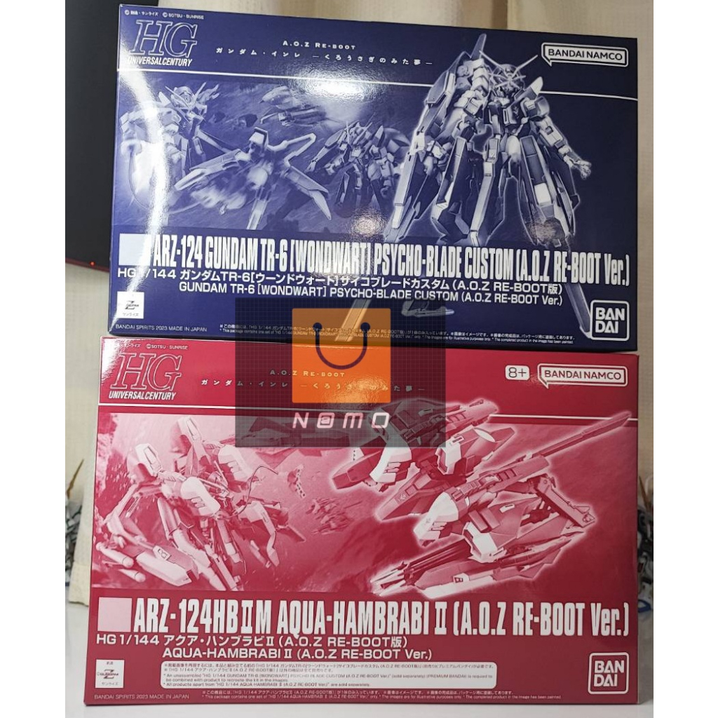 P-Bandai Gundam HG 1/144 Gundam TR-6 [Wondwart] & Aqua-Hambrabi II
