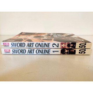 SWORD ART ONLINE AINCRAD ยกชุด เล่ม 1-2 จบ สภาพบ้าน