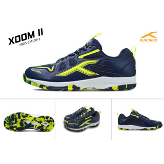 รองเท้าแบดมินตัน HUNDRED badminton Shoe : XOOM II - HBFS-2M109-3