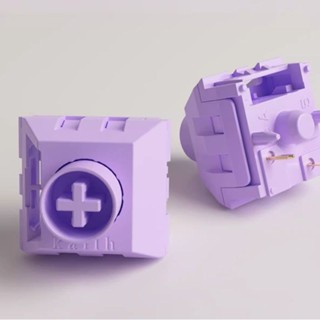 Kailh x Monsgeek Ice Cream Purple switch (ตัวละ24.-) 50g linear สวิทช์คีย์บอร์ด full pom