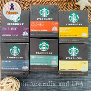 แคปซูลกาแฟ Starbucks Nespresso VERTUO สตาร์บัค เนสเปรโซ สำหรับเครื่อง VERTUO Nespresso มาใหม่