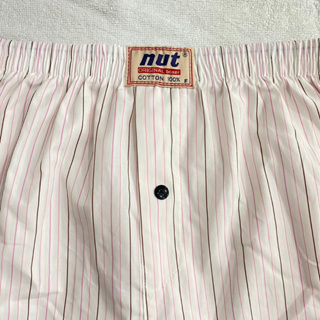 ลาย F071 บ๊อกเซอร์ (FREESIZE) Nut Boxer ผ้าเชิ้ต ไม่มีตะเข็บ ผ้าคอตตอน100% ​cotton​ กางเกงบ๊อกเซอร์ทรงเกาหลี