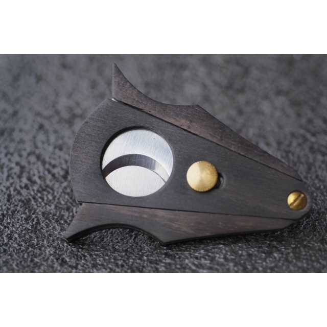 DF3220 ที่ตัดซิการ์ คัตเตอร์สองตัดใบมีดสแตนเลสสตีล Gadget Zigarre Knife Smoking Accessories