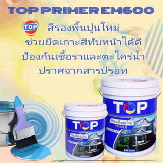 รองพื้นปูนใหม่TOP ขนาด 17 ลิตรส่งฟรี