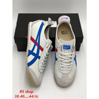 รองเท้าOnitsuka Tiger Mexico66 รองเท้าโอนิซึกะไทเกอร์ แบบหนัง✔แท้100% มี5สีให้เลือก【รูปถ่ายจากสินค้าจริง Size:37-45eu】