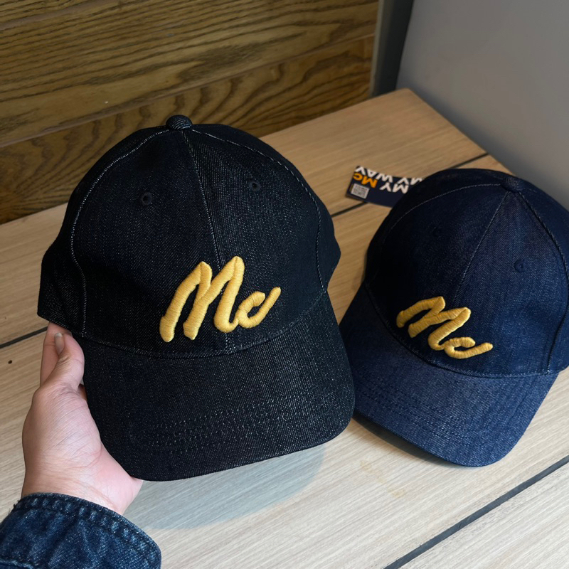 หมวกแก็ป MC ของแท้100% Unisex สียีนส์เข้มแถมถุงช็อป