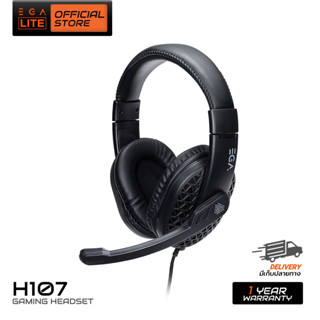 EGA LITE TYPE H107 หูฟังเกมมิ่ง Gaming Headset หูฟังแมว สีพาลเทลสดใส ถอดหูได้ สาย USB 2.0