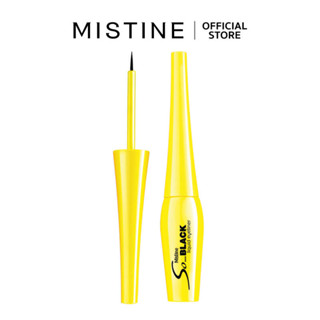 Mistine So Black Matte Liquid Eyeliner กันน้ำ ติดทนนาน ไม่แพนด้า