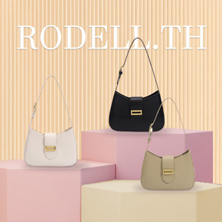 Rodell กระเป๋าสะพายข้าง Floyd bag กระเป๋าสะพายหนัง สไตล์เกาหลีไหล่แฟชั่นใหม่ กระเป๋าถือ กระเป๋าใต้วงแขนความจุขนาดใหญ่ในฤดูร้อนกระเป๋าฝรั่งเศส