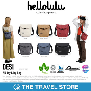 [New Color 2023] HELLOLULU DESI All Day Sling Bag - ECO edition (50373-XXX) | กระเป๋าสะพาย รูปทรงน่ารัก