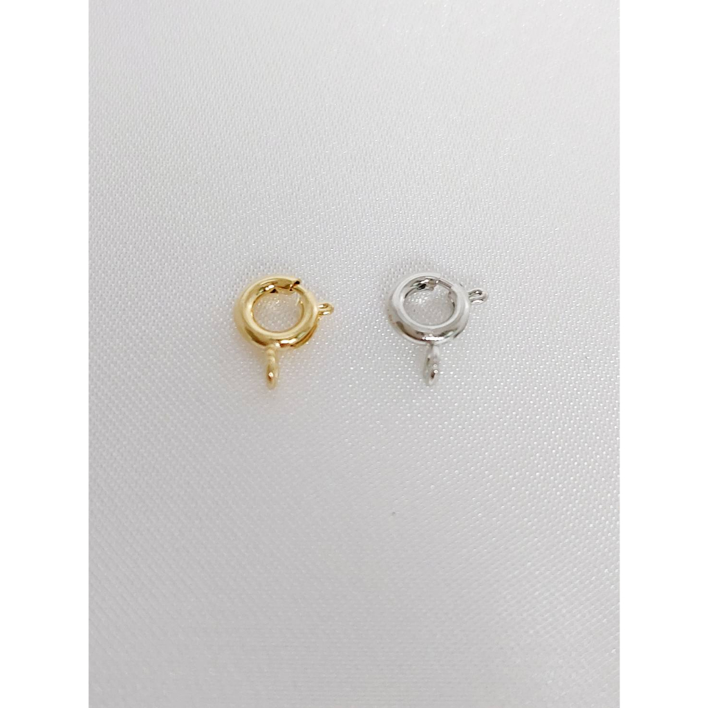 ตะขอสปริงกลม สำหรับสร้อยคอ 6 mm x 6 mm