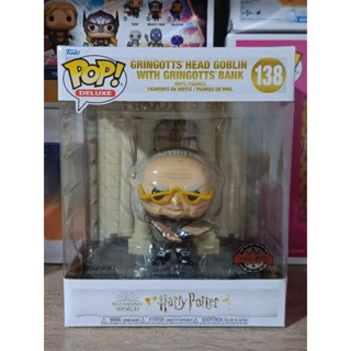 Funko Pop! : Harry Potter - Gringotts’ Head Goblin with Gringott’s Wizarding Bank