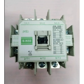 SN-50 แมกเนติก คอนแทกเตอร์ 100 A(Coil)220-240 Vac สินค้าพร้อมส่ง