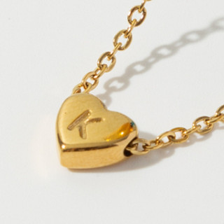 Lapaire | Mini me alphabet necklace สร้อยคอ ตัวอักษร