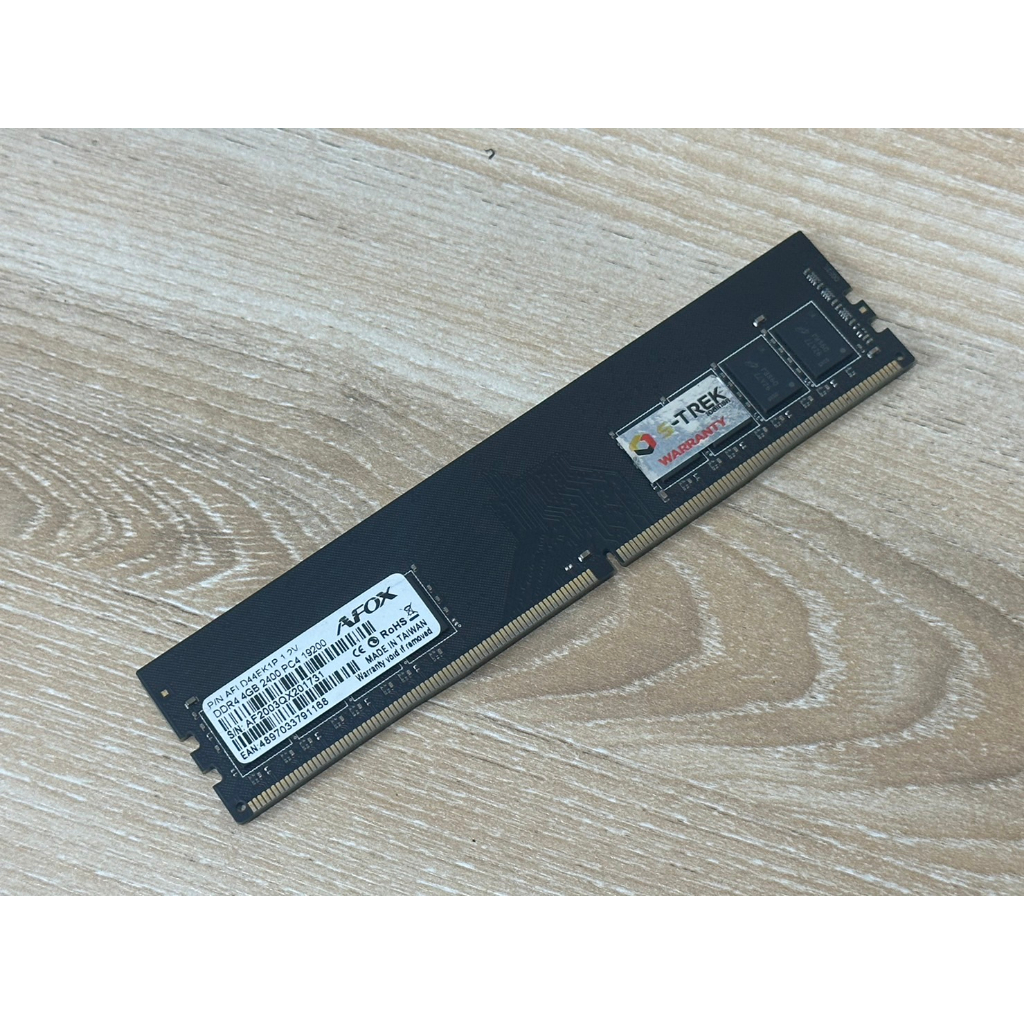 ของแท้ มือสอง สภาพดี แรม(RAM) DDR4 AFOX 4 8 16 GB BUS2133 2400 2666 (LITETIME WARRANTY)
