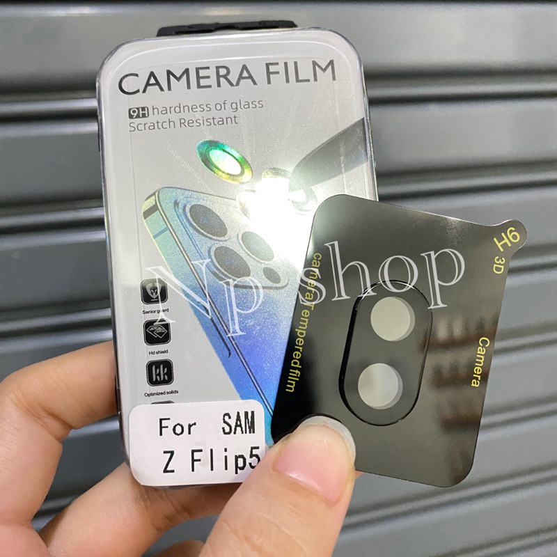 🚚สินค้าพร้อมส่ง ฟิล์มกระจก Lens3D-วงแหวน รุ่น Samsung Z Flip5 (ตรงรุ่น)