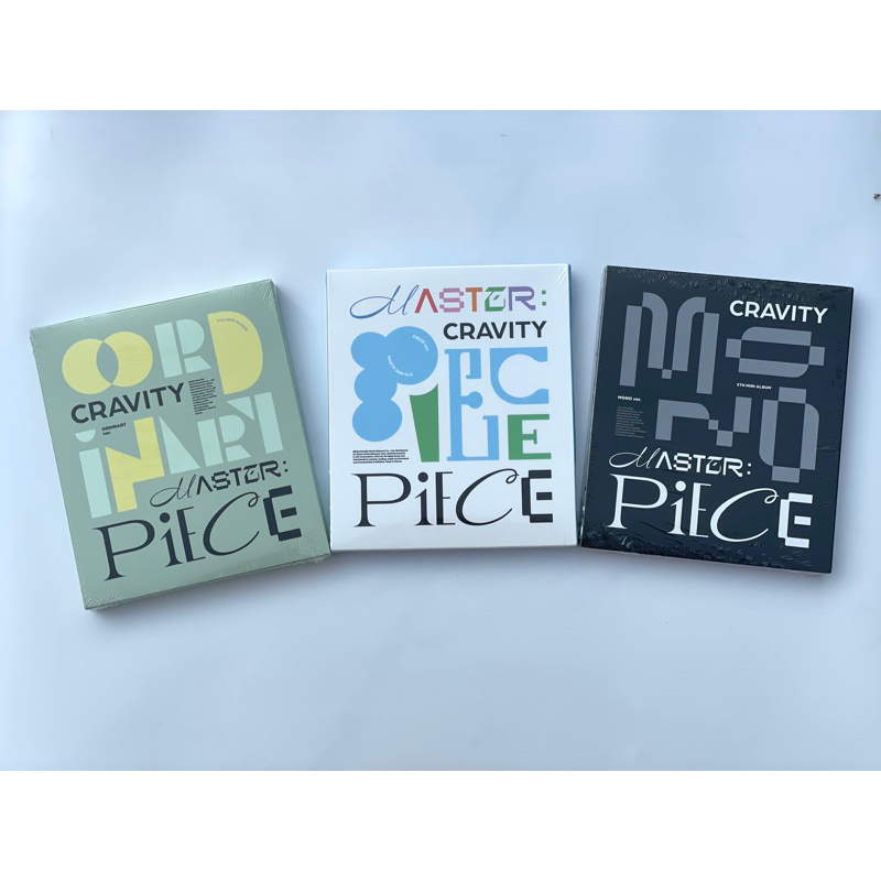 (โปรบั้มแกะเล่น) พร้อมส่ง เซต 3/6/9/12/15 อัลบั้มไม่แกะซีล Cravity Masterpiece รับชำระแบบเก็บเงินปลายทาง