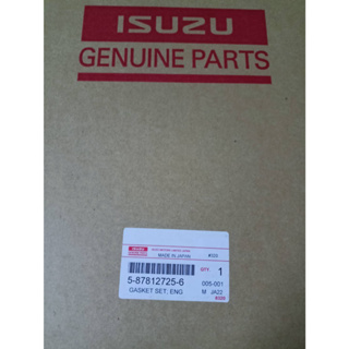 ปะเก็นชุดใหญ่ Isuzu 4JA1, TFR2.5 แท้ Japan 100%