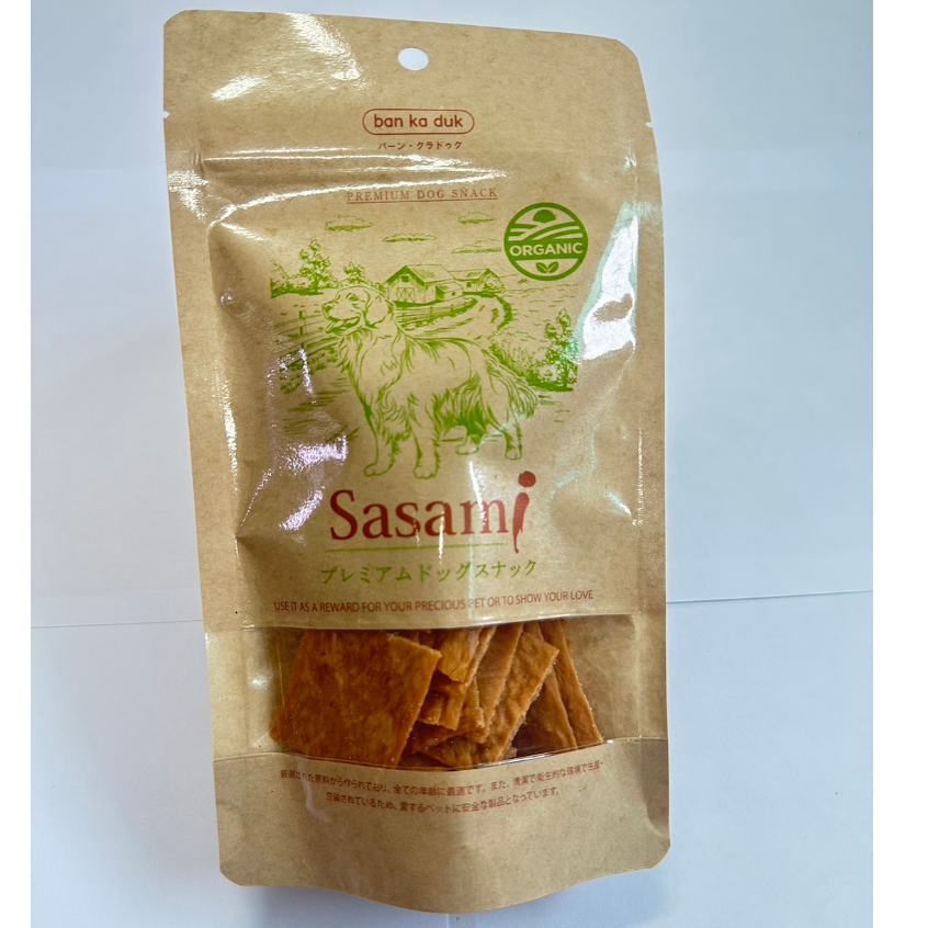 แครกเกอร์แซลมอน น้ำหนัก 100 กรัม