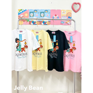 เสื้อยืด Oversize ลายจัสมิน ป้าย JELLY BEAN