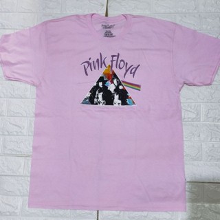 เสื้อวง​ PINK FLOYD เสื้อสีชมพู สวย ลิขสิทธิ์​แท้​ ปี​2020