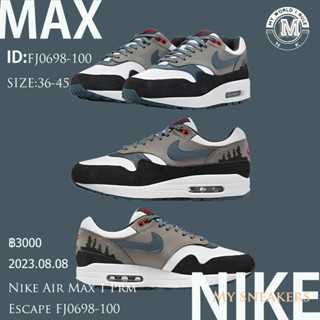 Nike Air Max 1 Prm  Escape FJ0698-100 รองเท้าผ้าใบ รองเท้าวิ่งลำลอง