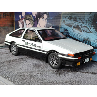 โมเดลรถAE86initialD 1/18 โมเดลรถToyotaAE86initialD1:18 Kyosho โมเดลรถของขวัญ ของขวัญโมเดลรถ ราคา ok